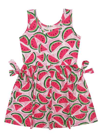 Clothe Funn Graphic Print Fit Flare Dress