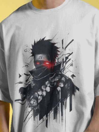 Silver Moon Clothing Mens Graphic Oversized Tshirt