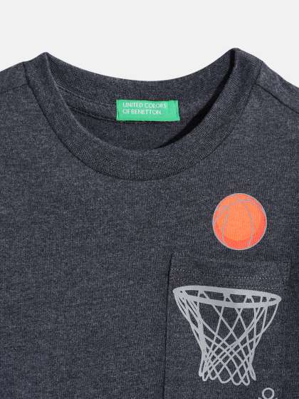United Colors of Benetton Boys Basketball Printed
