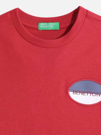 United Colors of Benetton Boys Pure Cotton Appliqu