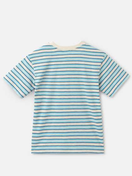 United Colors of Benetton Boys Striped Round Neck